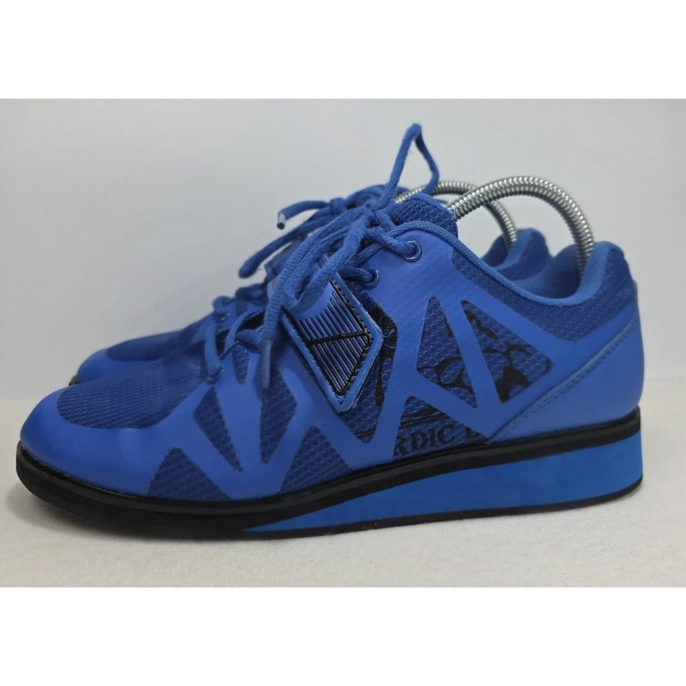 Mens Blue Nordic Lifting Powerlifting Shoes‎ for Heavy Weightlifting Size 905